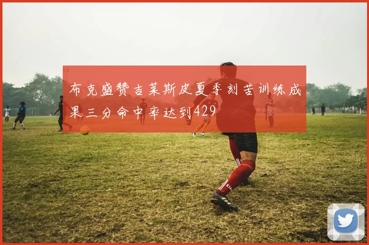 布克盛赞吉莱斯皮夏季刻苦训练成果三分命中率达到429